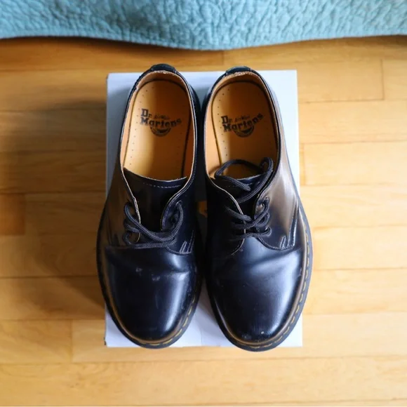 Dr. Martens 1461 Smooth Leather Oxford Shoes Mens Size 7/Womens Size 9 - Picture 3 of 12